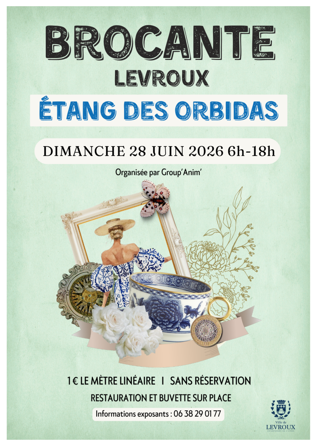 Brocante à Levroux Levroux 2026-06-28