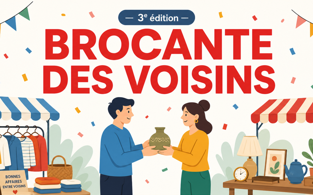 Brocante des voisins - 3e édition Cour d'immeuble Paris