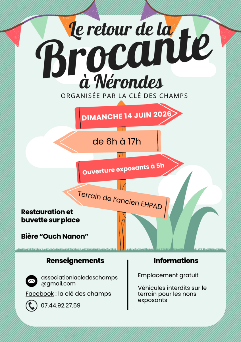 Brocante Nérondes