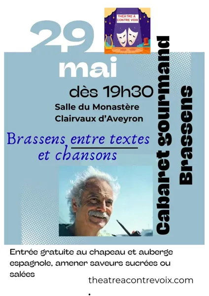 Cabaret Gourmand Brassens  Clairvaux-d'Aveyron 2026-05-29