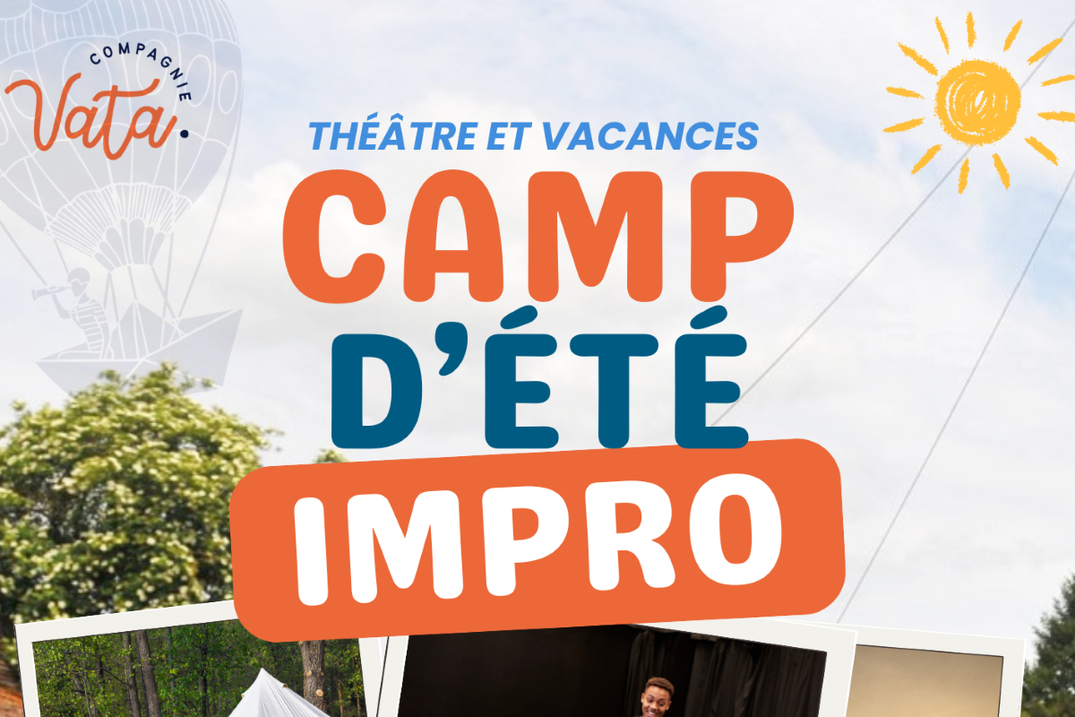 Camp d’été impro Compagnie Vata Bergerac