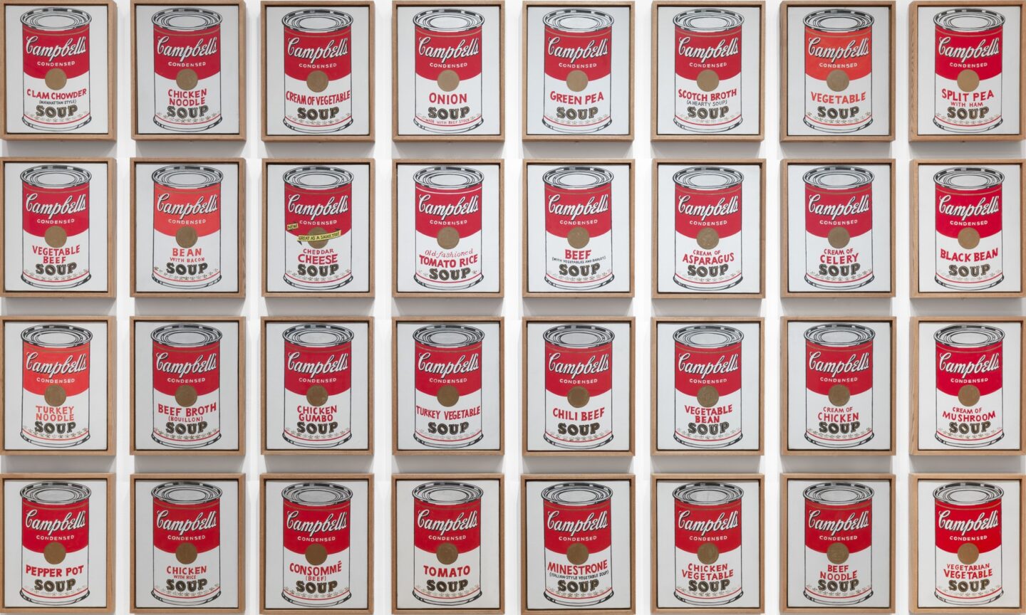 Andy Warhol Campbells Soup Cans