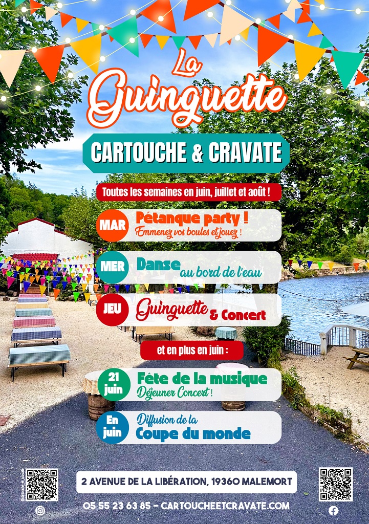 Cartouche & Cravate Fête de la Musique Cartourche et Cravatte Malemort