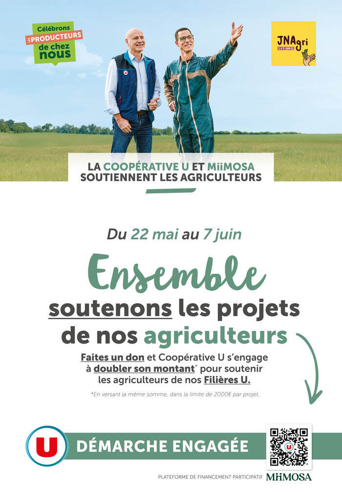 Célébrons les Producteurs de chez nous au SUPER U Mordelles SUPER U Mordelles Mordelles