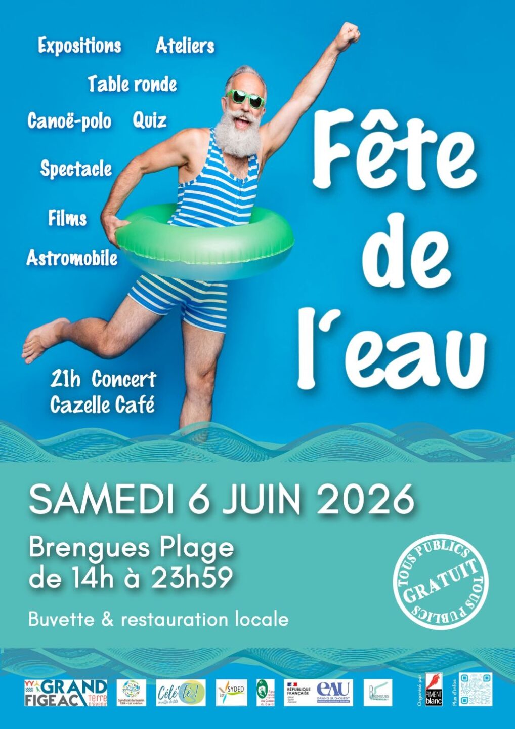 Célé’té en vallée du célé fête de l’eau à Brengues ! Brengues