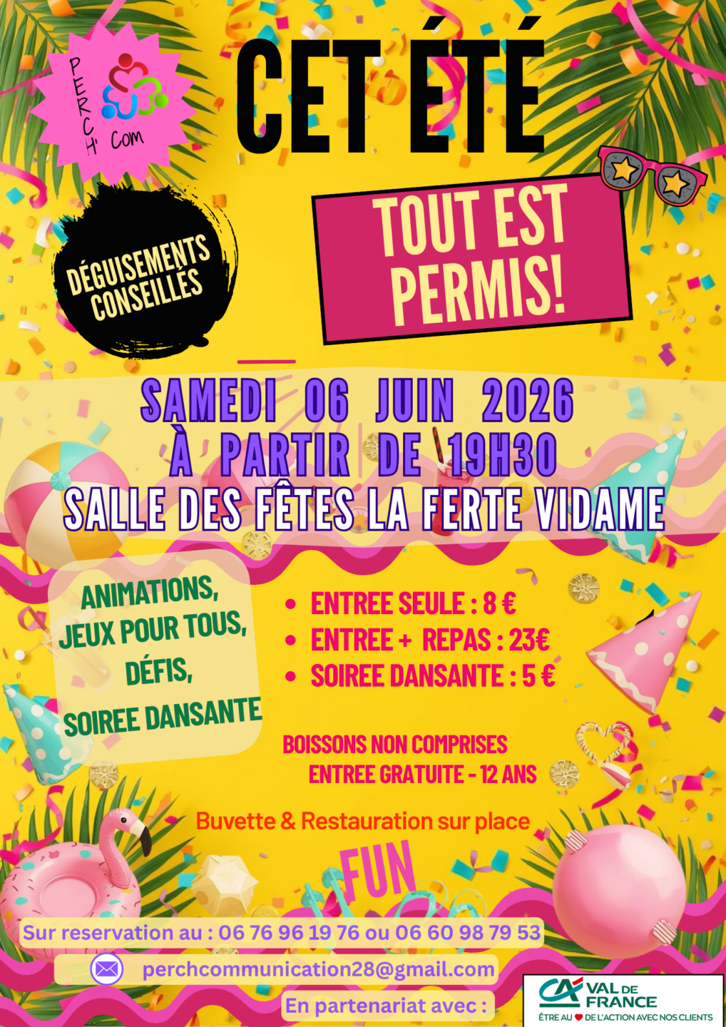 Cet été, tout est permis ! La Ferté-Vidame
