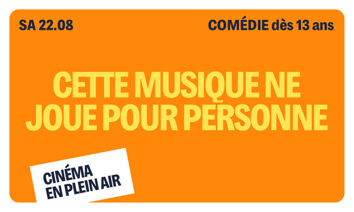 Cette musique ne joue pour personne, Piscine de Thônex, 1226 Thônex, Genève