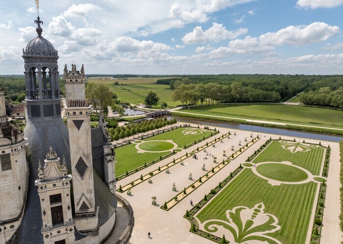 Chambord, au fil du village et des jardins, Château de Chambord, Chambord