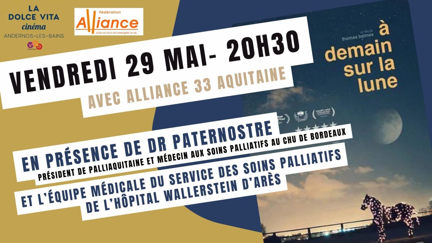 Ciné Débat avec l'association Alliance 33 Aquitaine 32 Avenue de Bordeaux Andernos-les-Bains 2026-05-29