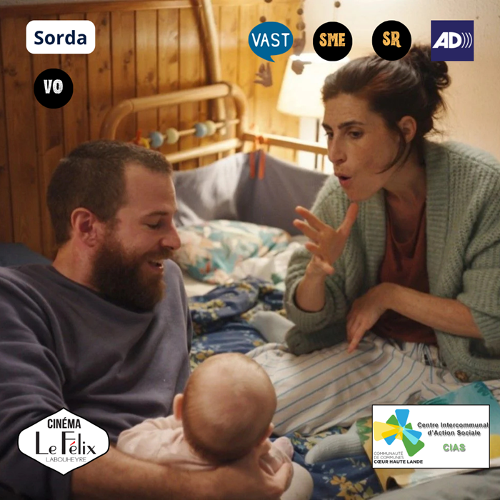 Ciné échange Sorda cinéma et handicap cinéma Le Félix Labouheyre
