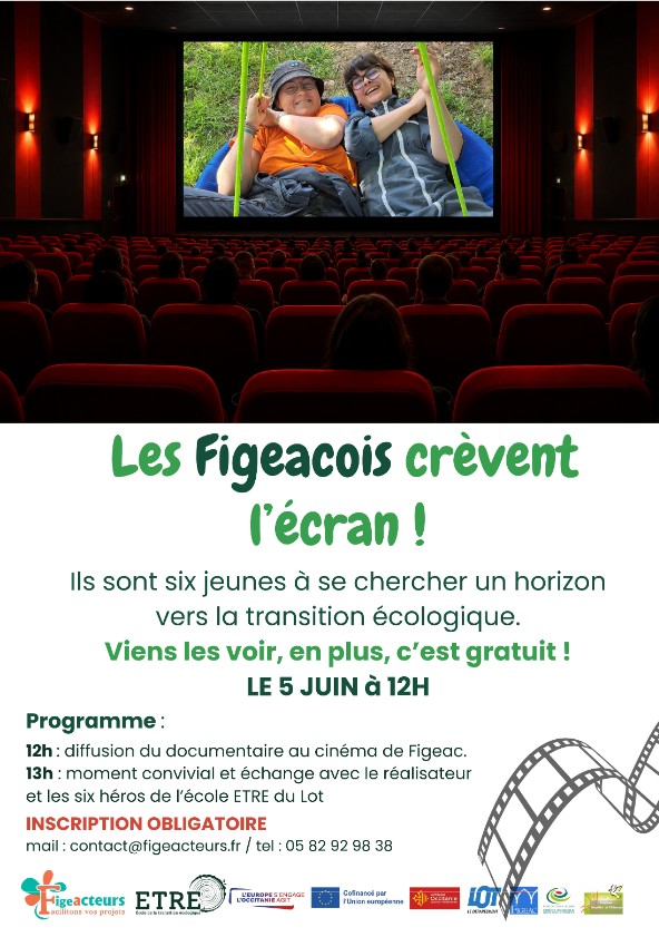 Cinéma à Figeac les Figeacois crèvent l'écran Astrolabe