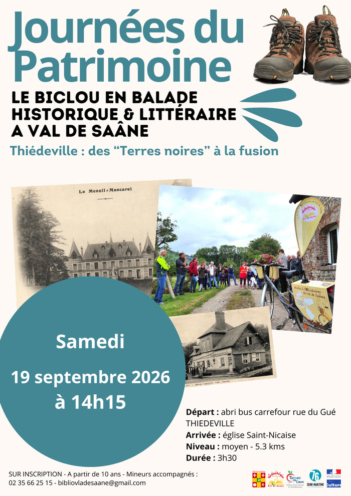 Circuit : balade pédestre à la découverte de Thiédeville et son histoire « des terres noires à la fusion », Rue du Gué, Val-de-Saâne