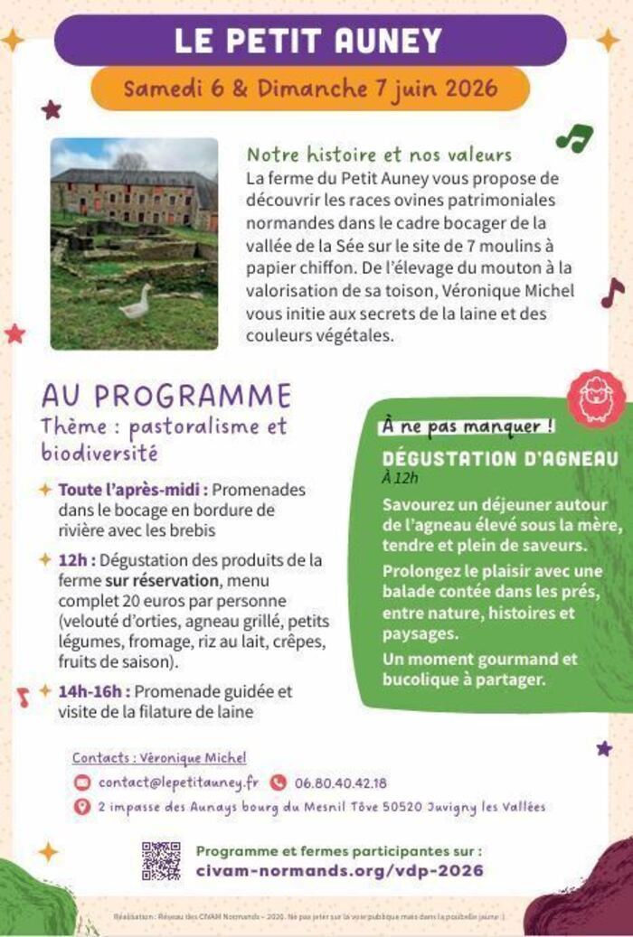 CIVAM Vachement dépaysant – Le petit Auney, Le petit Auney, 2 impasse des Aunays bourg du Mesnil Tôve, Juvigny les Vallées
