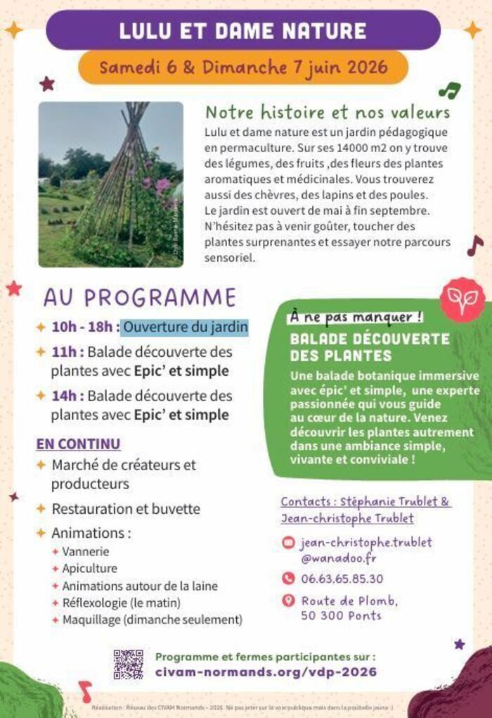CIVAM Vachement dépaysant – Lulu et dame nature, Lulu et dame nature, Ponts