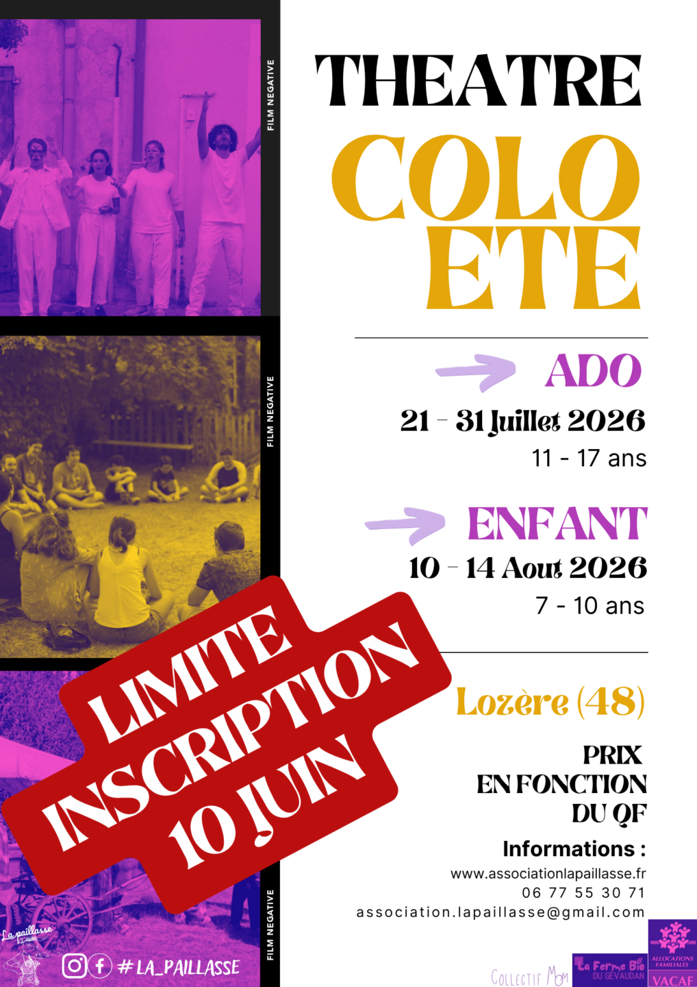 COLO THÉÂTRE Mont Lozère et Goulet