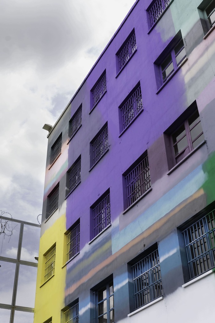 Colorer la taule – Germain Ipin & Marc-Antoine Granier Ancienne prison Jacques-Cartier Rennes