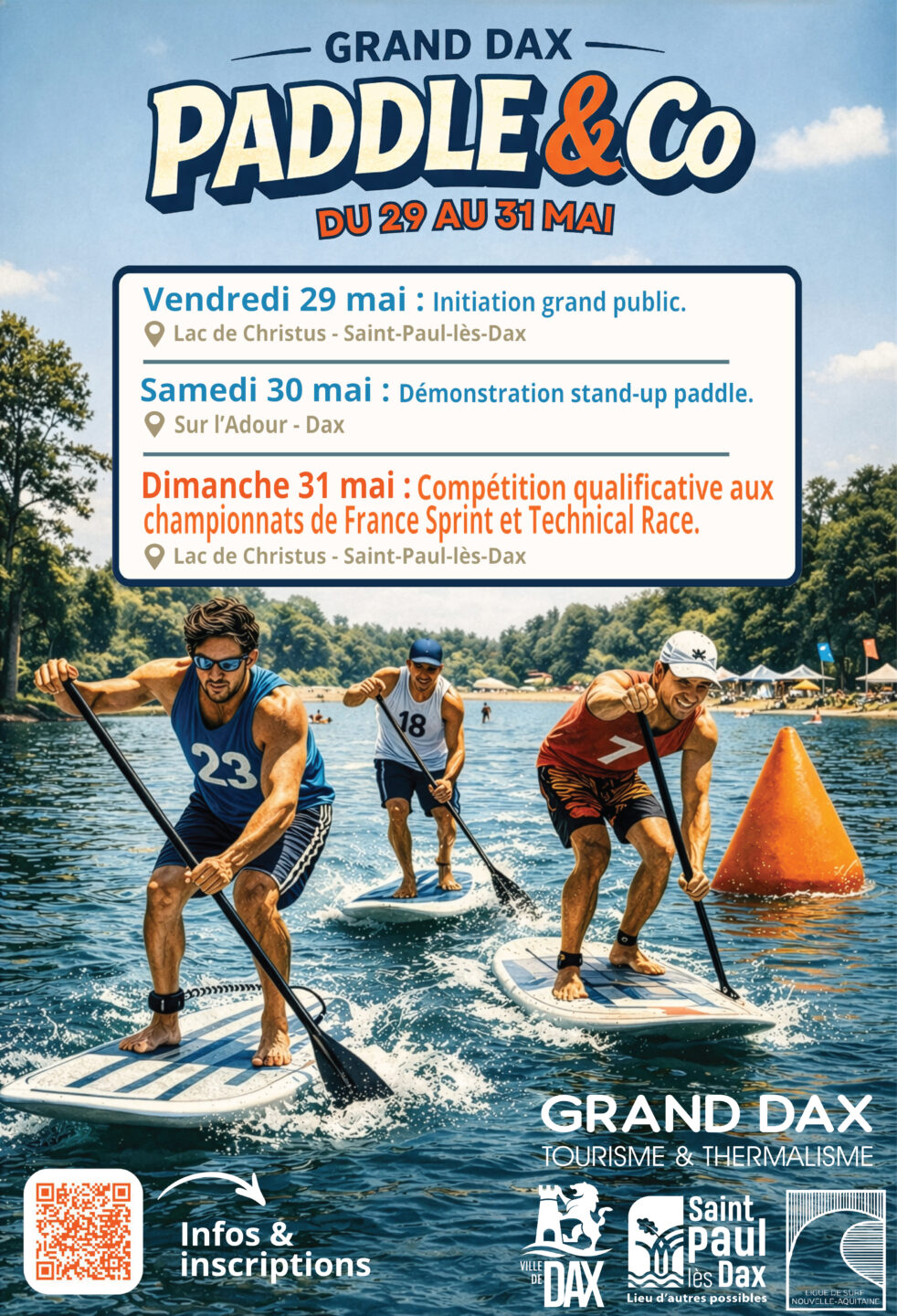 Compétition Grand Dax Paddle & Co Grange de Christus Dax 2026-05-31