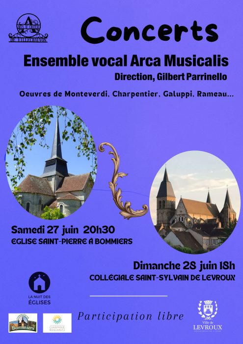 Concert à l’Eglise Bommiers