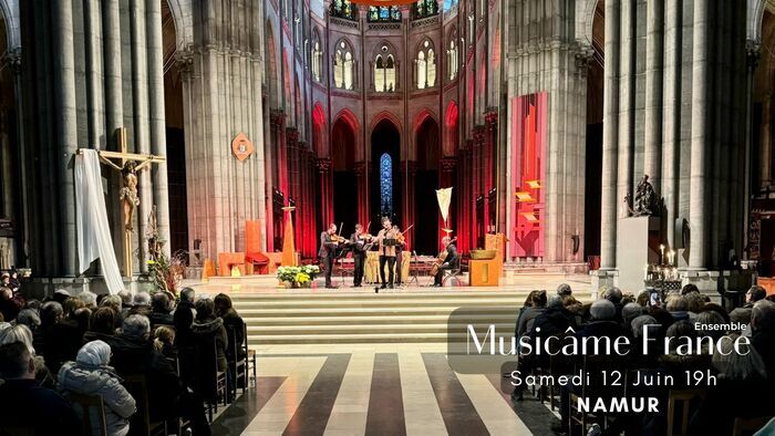Concert à Namur : Ravel, Bach, Vivaldi, Cantemir, Rachmaninov, Puccini, Saint-Saëns Eglise Saint-Loup Namur