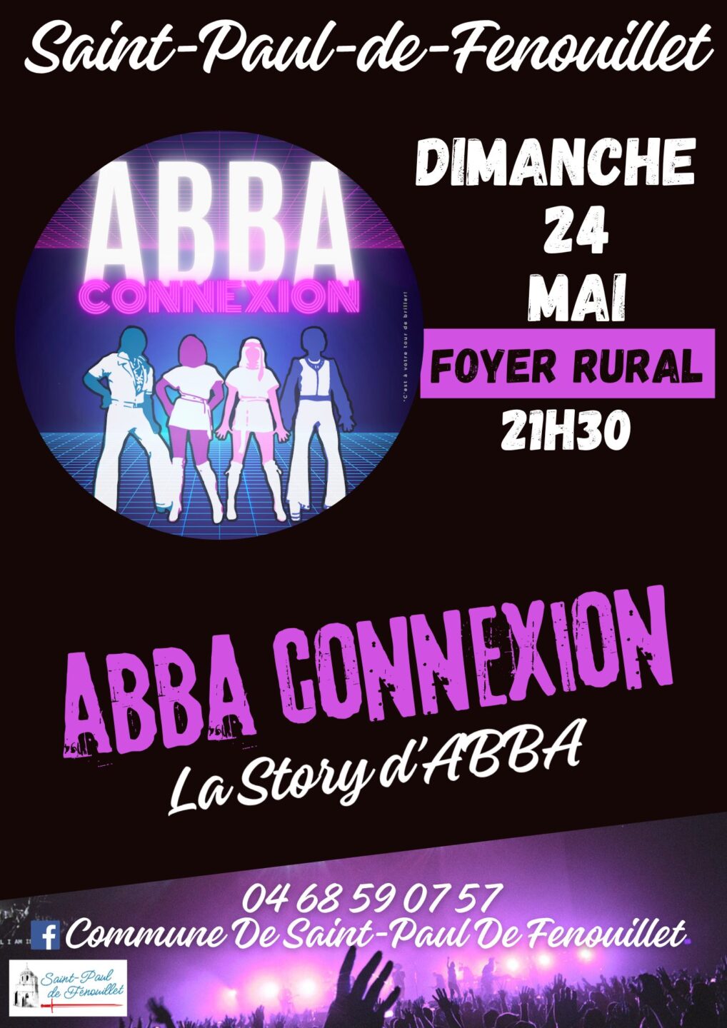 CONCERT ABBA CONNEXION SAINT PAUL DE FENOUILLET  Saint-Paul-de-Fenouillet
