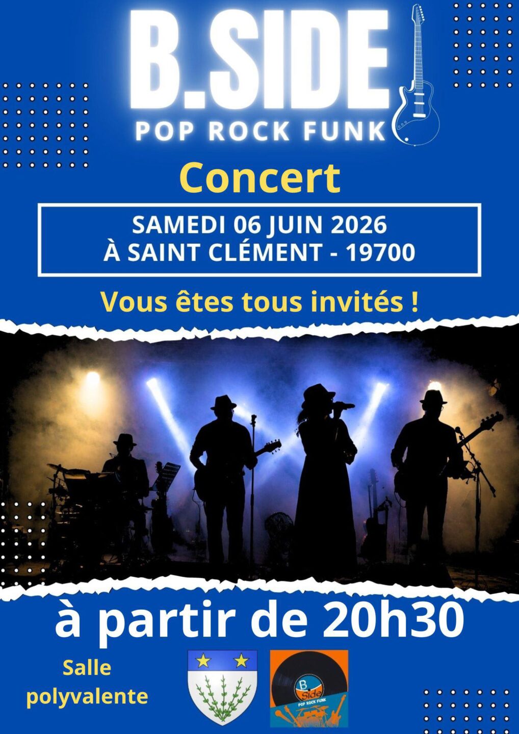 Concert B.SIDE Saint-Clément