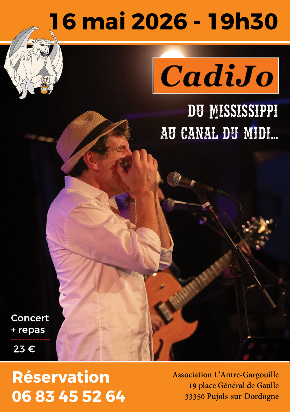 Concert CadiJo L&rsquo;Antre-Gargouille Pujols