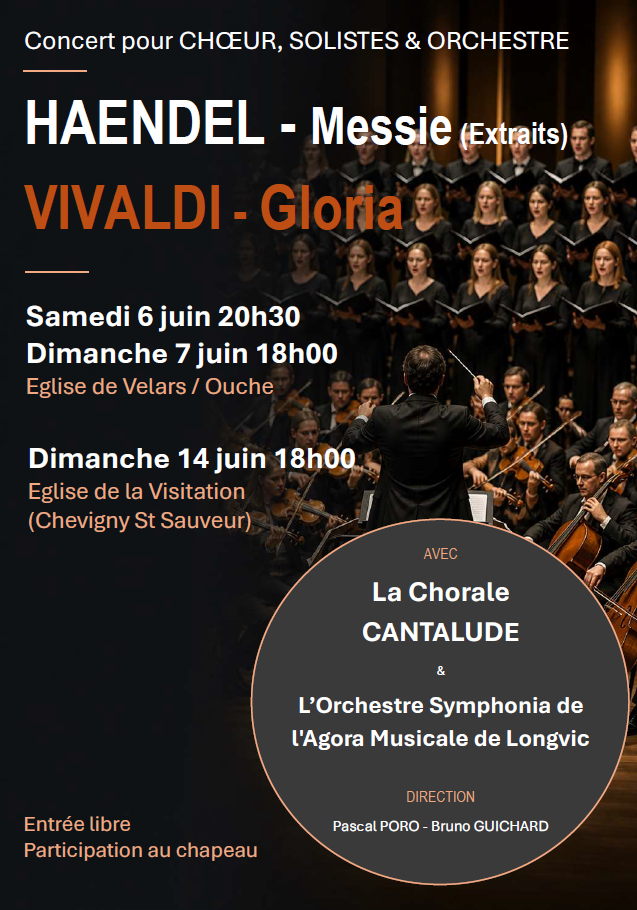 Concert Cantalude Velars-sur-Ouche