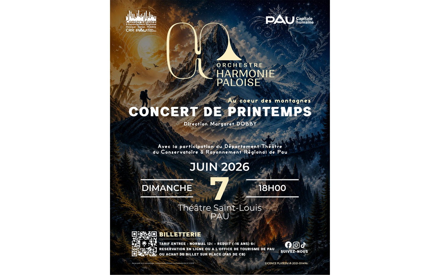 Concert de printemps 1 Rue Saint-Louis Pau 2026-06-07