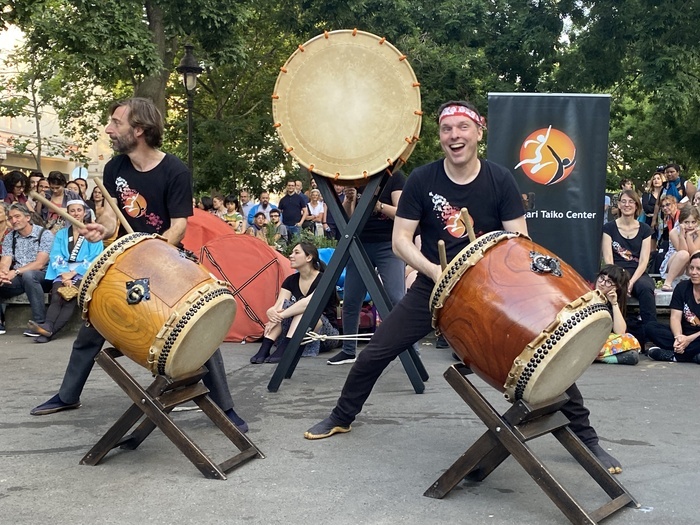 Concert de tambour japonais