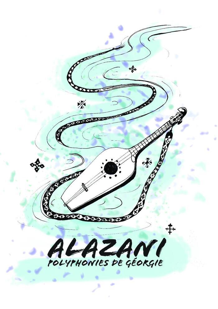Concert du groupe Alazani, Café associatif des Gallets, Rennes