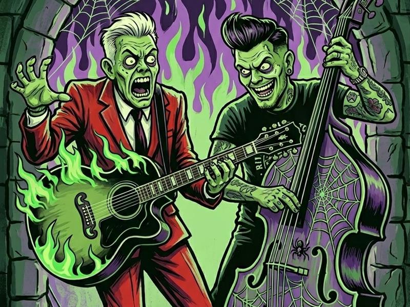 Concert Duo psychobilly-rockabilly 100 Pression 2 rue Carnot Toul