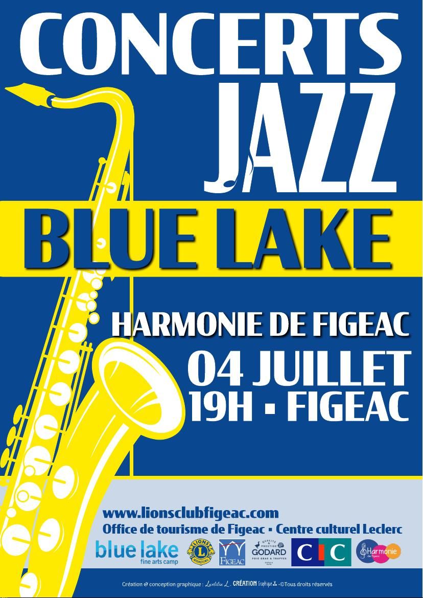 Concert Jazz Blue Lake à Figeac Figeac
