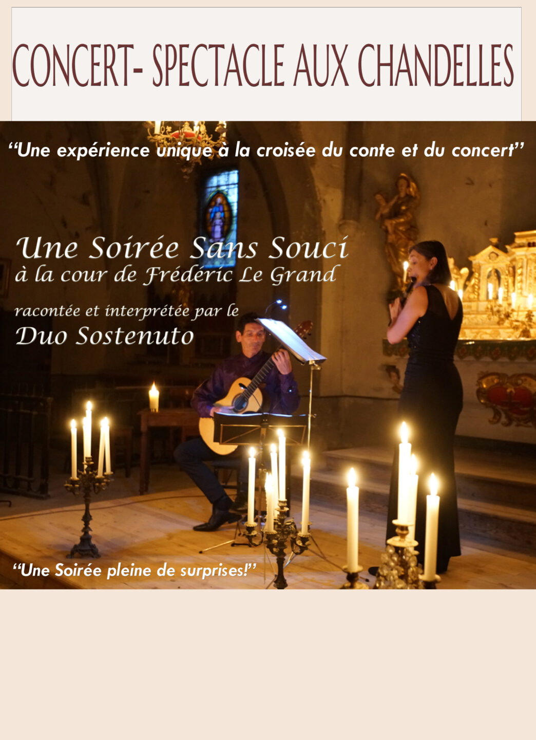Concert Chapelle de Trésseroux Les Lèches