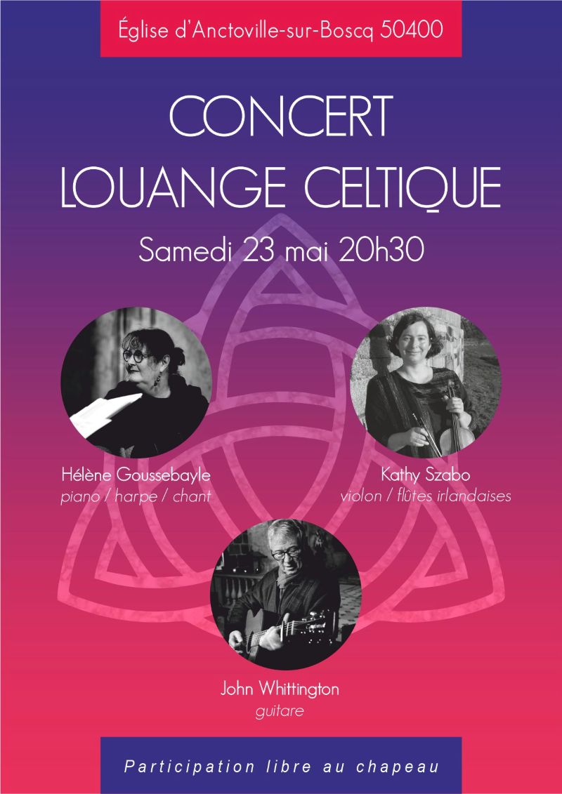 Concert Louange Celtique église de ANCTOVILLE sur BOSCQ Anctoville-sur-Boscq