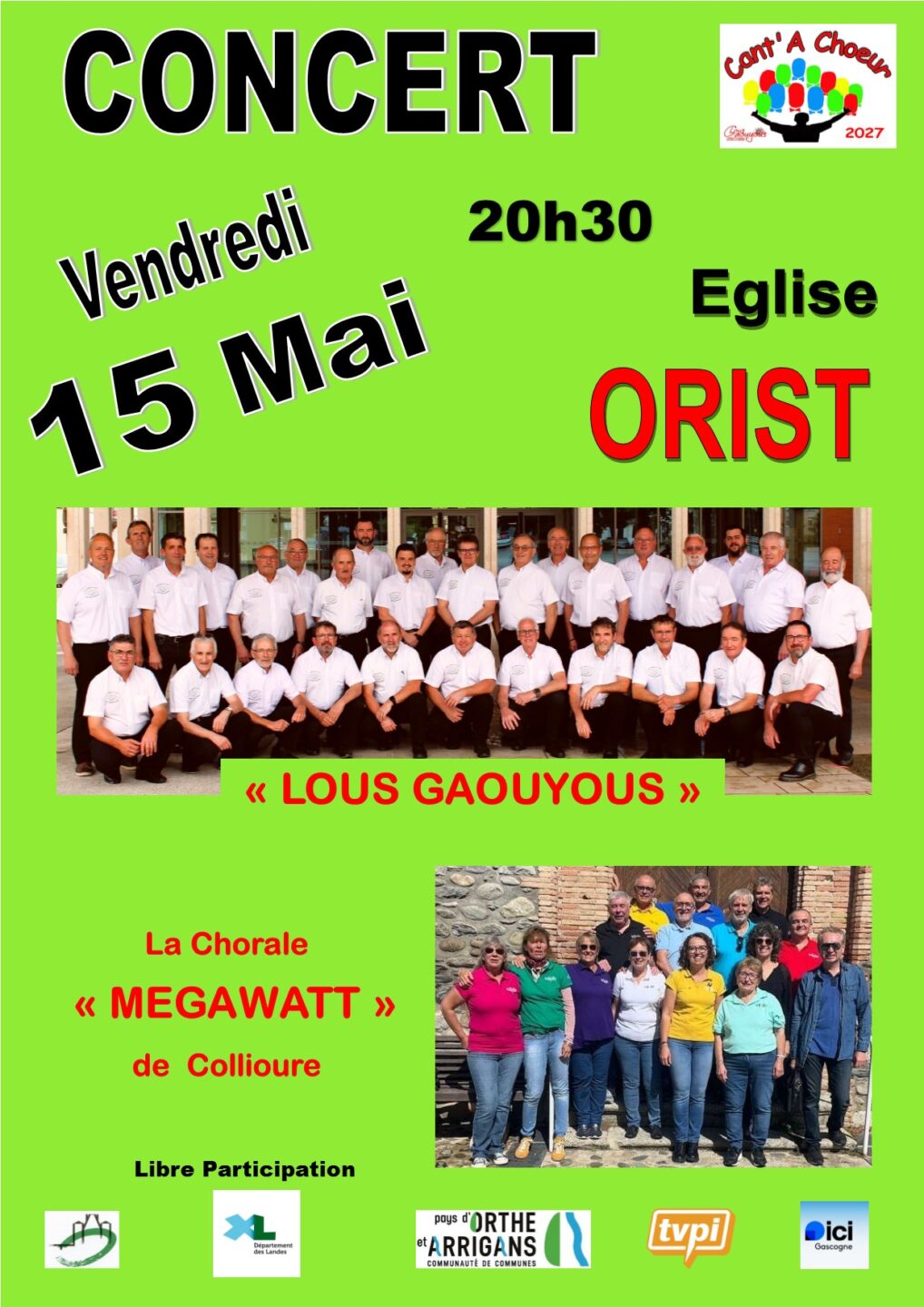Concert Lous Gaouyous et Mega Watt Orist