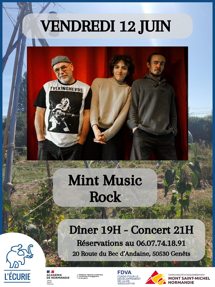 Concert Mint Music Bar associatif L’Ecurie Genêts