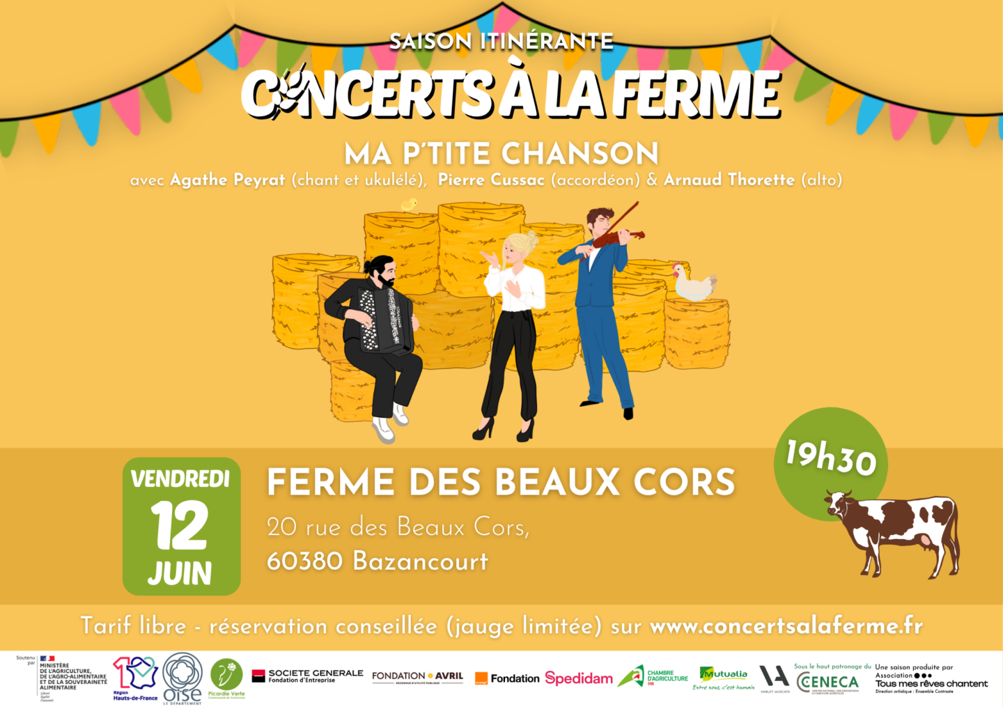 Concerts à la ferme  Bazancourt
