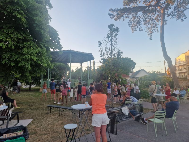 Concerts au Kiosque Le Kiosque Donville-les-Bains