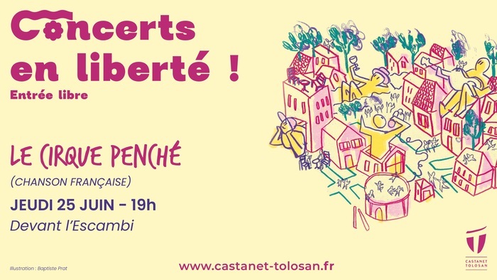 Concerts en liberté – Le Cirque Penché, Espace de Vie Sociale, L’Escambi, Castanet-Tolosan