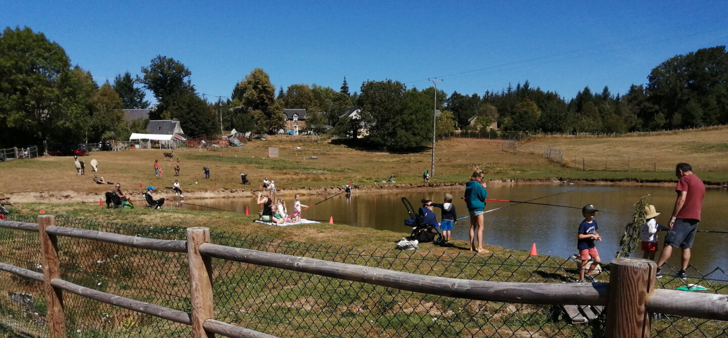 Concours de pêche pour les enfants  Lamazière-Basse