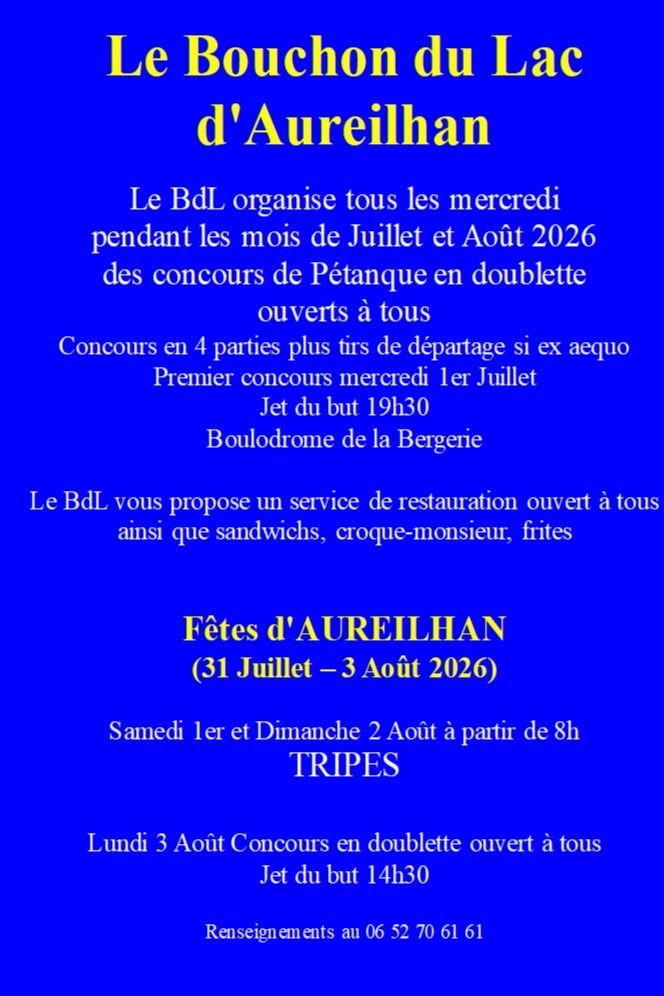Concours de Pétanque Aureilhan