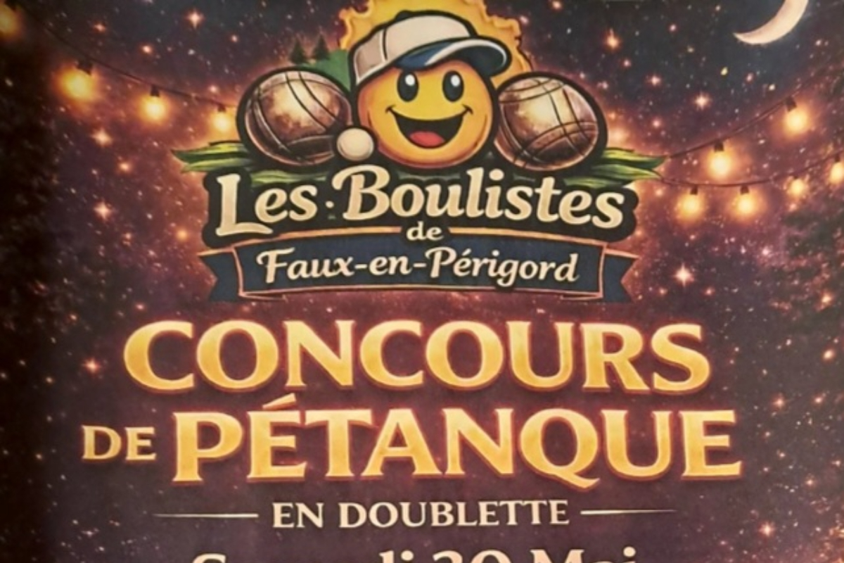 Concours de pétanque Terrain de pétanque Faux 2026-07-25