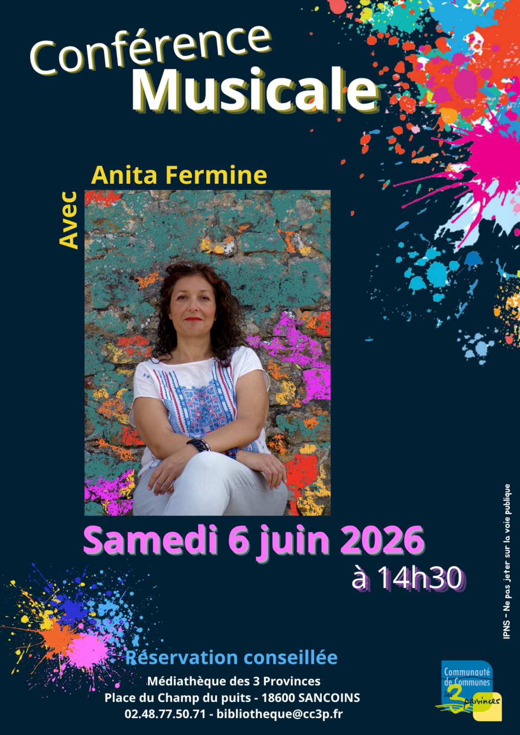Conférence musicale  Sancoins