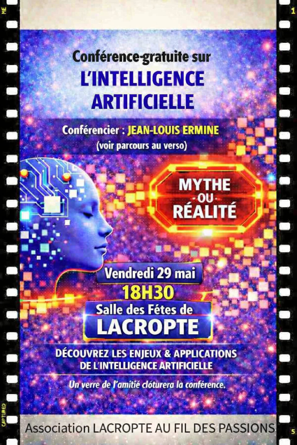 Conférence sur l’intelligence artificielle Lacropte