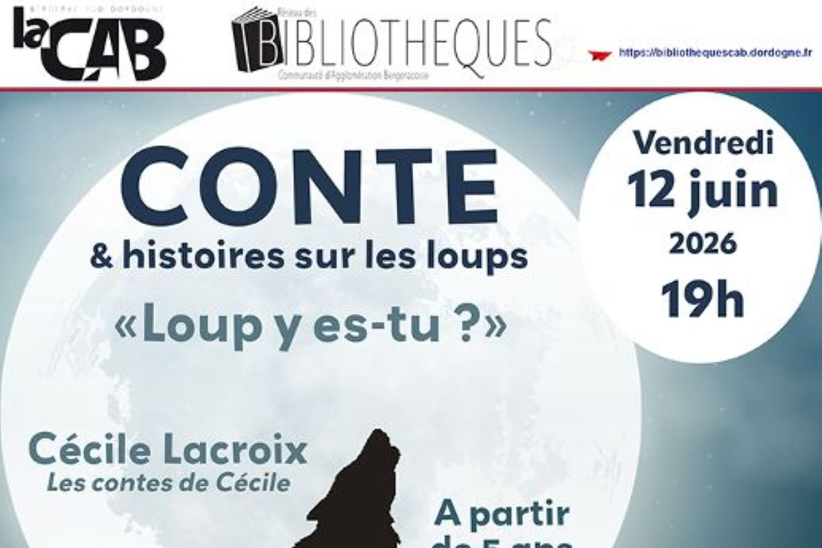 Conte et histoires sur le loups Médiathèque La Force