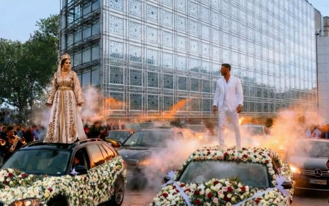 Cortège festif | Raconte-moi ton mariage L&rsquo;Institut du Monde Arabe Paris France