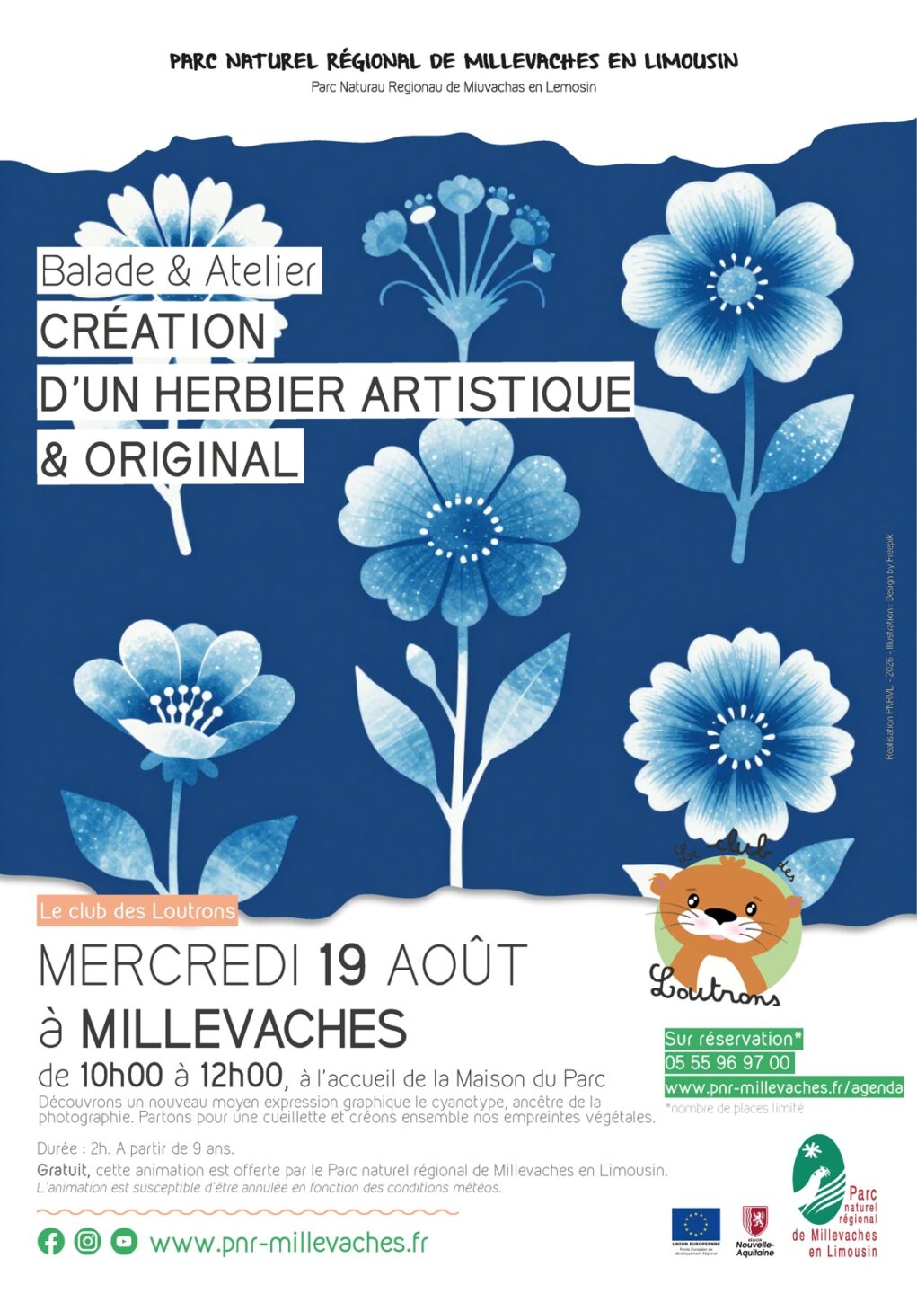 Création d'un herbier artistique et original 7 route d'Aubusson Millevaches 2026-08-19