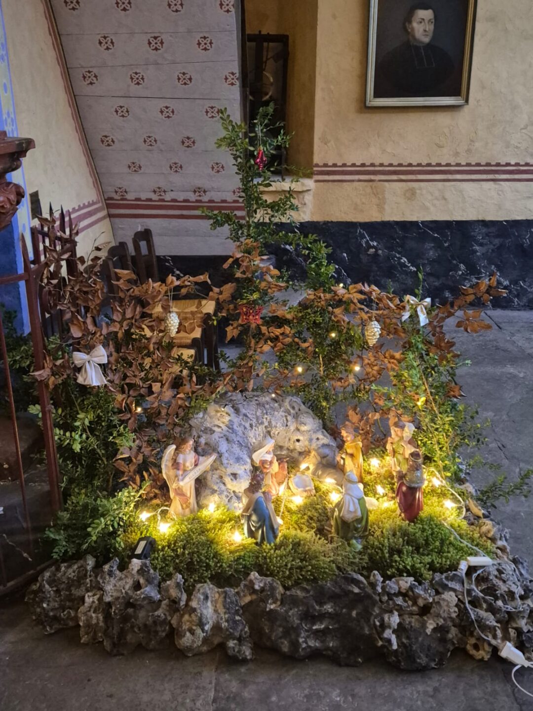 CRÈCHE ET SAPIN DE L'ÉGLISE DE LA PIGUIÈRE Eglise de La Piguière Massegros Causses Gorges 2026-12-14