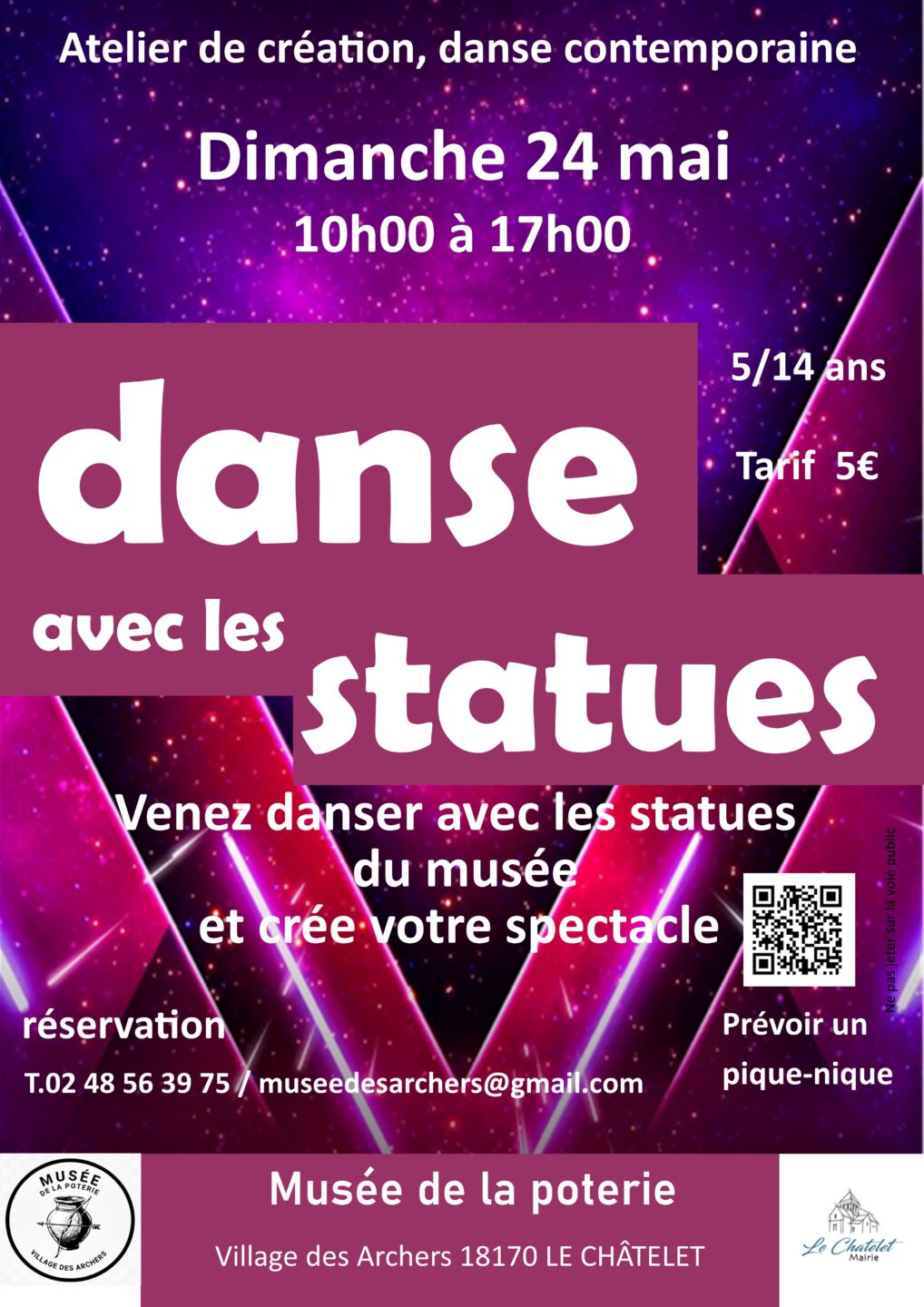 Danse avec les statues  Le Châtelet