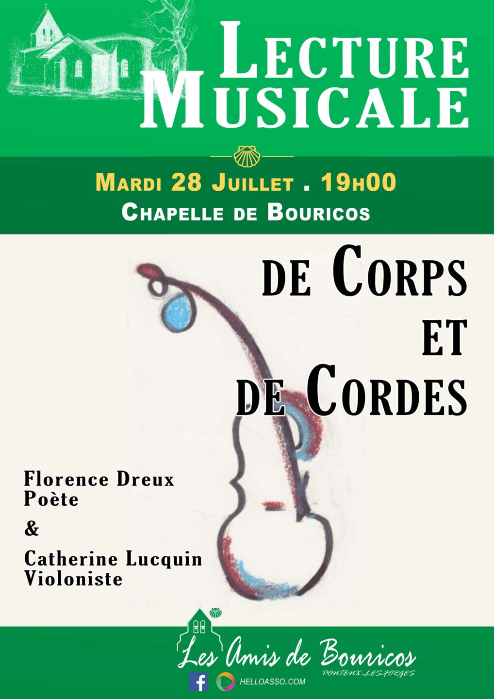 De Corps et de Cordes 540 Chemin de Bouricos Pontenx-les-Forges 2026-07-28